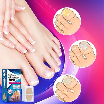 64PCS FUNGUS NAIL REPAIR AND STRENGTHENING PATCHES