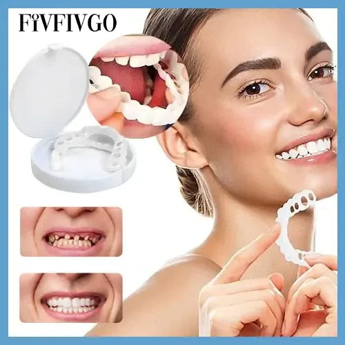 FIVFIVGO™ ADJUSTABLE SNAP-ON DENTURES