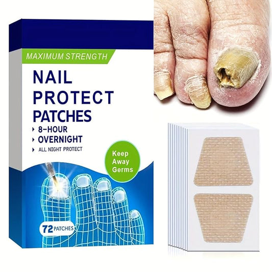 72 PCS NAIL PROTECT PATCHES | TOENAIL MAXIMUM STRENGTH