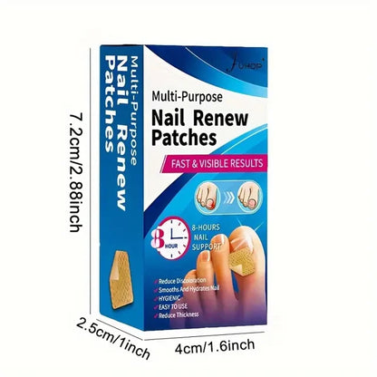 64PCS FUNGUS NAIL REPAIR AND STRENGTHENING PATCHES