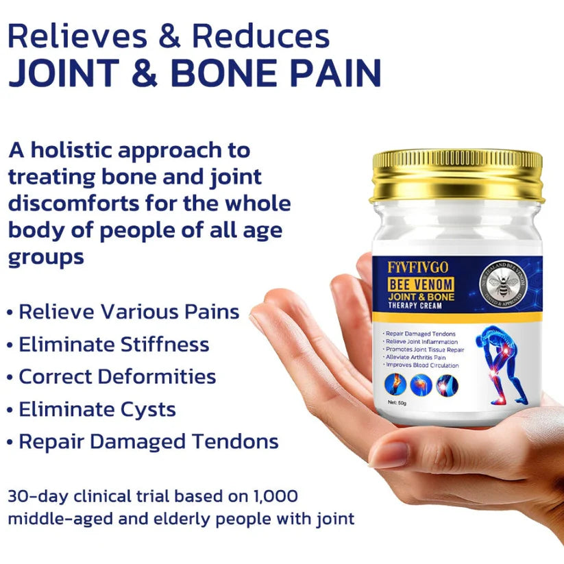 FIVFIVGO™ BEE VENOM JOINT AND BONE THERAPY CREAM