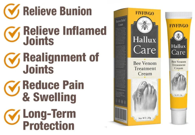 FIVFIVGO™ HALLUXCARE BEE VENOM TREATMENT CREAM